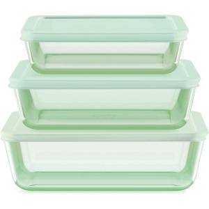 Pyrex Freshlock Glass Food Storage Container, Airtight & Leakproof ...